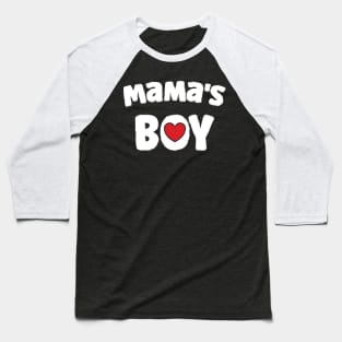 Mama's Boy Baseball T-Shirt